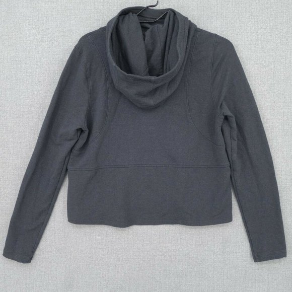 Under Armour Womens Medium Black Cowl Neck Pullover Drawstring Loose Fit - Picture 4 of 8